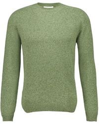 Boglioli - Speckled Effect Wool-Cashmere Crew Neck Sweater - Lyst