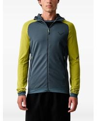 Dynafit - Logo-Print Zip-Up Hoodie - Lyst