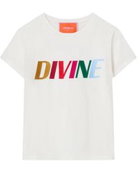 La DoubleJ - Embroidered T-Shirt - Lyst