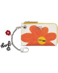 Marc Jacobs - Flower-Print Zip-Around Bag Charm - Lyst