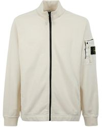 Stone Island - 6100018 Cotton Fleece Jacket - Lyst
