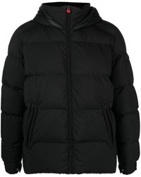 Kiton - Logo-patch Quilted Hooded Jacket - Lyst