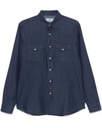 Lardini - Denim Shirt - Lyst