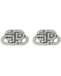 Balenciaga - Ohrstecker Mit Logo - Lyst