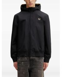Fred Perry - Hooded Brentham Jacket - Lyst