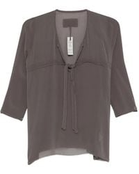 Private 0204 - V-Neck Blouse - Lyst