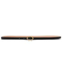 Gianvito Rossi - Buckle-Detail Leather Belt - Lyst