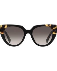Prada - Oversize-frame Sunglasses - Lyst