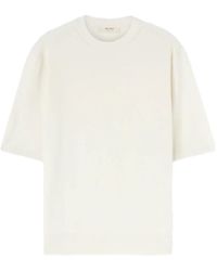 RETORI - Links-Stitch Silk T-Shirt - Lyst