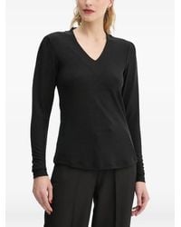 Bruuns Bazaar - V-Neck Long-Sleeve T-Shirt - Lyst