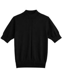 John Richmond - Short-Sleeve Knitted T-Shirt - Lyst