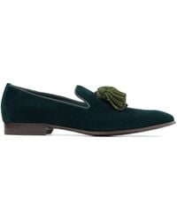 Jimmy Choo - Foxley Loafer aus Samt - Lyst