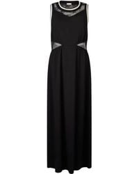 Liu Jo - Kleid mit rundem Ausschnitt - Lyst