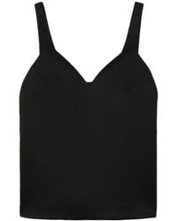 we11done - Sweetheart-neck Tank Top - Lyst