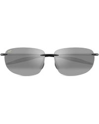 Maui Jim - Rimless Rectangle-Frame Sunglasses - Lyst