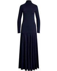 Polo Ralph Lauren - タートルネック マキシドレス - Lyst