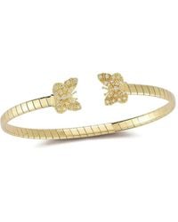 Tanya Farah - 18K Butterfly Bracelet - Lyst