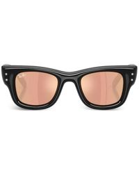 Ray-Ban - X A$Ap Rocky Lunettes De Soleil Wayfarer Puffer Édition Pavée De Cristaux - Lyst