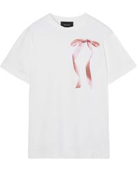 Simone Rocha - T-Shirt À Imprimé Nœud - Lyst