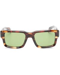 David Beckham - Tortoiseshell-Effect Rectangle-Frame Sunglasses - Lyst