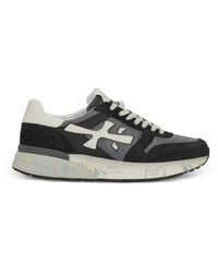 Premiata - Mick 8085 Logo-Appliqué Paneled Sneakers - Lyst