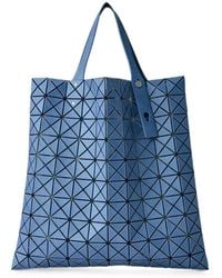 Issey Miyake - Prism Denim Geometric Panelled Tote Bag - Lyst