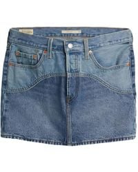 Levi's - Icon Mini Skirt - Lyst