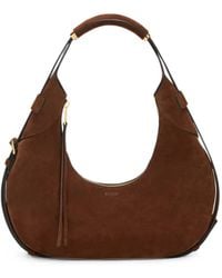 Moschino - Handle Me Leather Shoulder Bag - Lyst