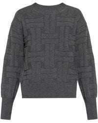 KENZO - Embossed-Knit Sweater - Lyst
