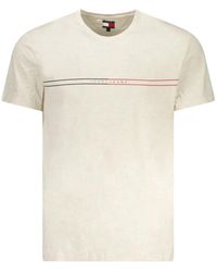 Tommy Hilfiger - Tommy Jeans Logo-Stripe T-Shirt - Lyst