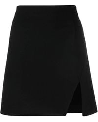 Pinko - Split A-line Mini Skirt - Lyst