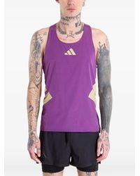 adidas - Adizero Road To Records Tank Top - Lyst