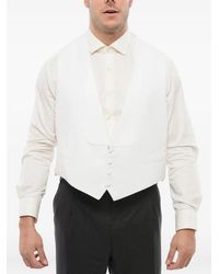 Corneliani - Single-Breasted Embroidered Waistcoat - Lyst