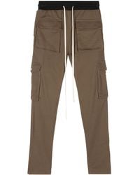 MOUTY - Logo-embroidered Drawstring Cargo Trousers - Lyst