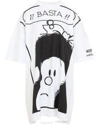 Moschino - Mafalda-Print T-Shirt Mini Dress - Lyst