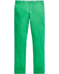 Polo Ralph Lauren - Slim-Cut Cotton Twill Trousers - Lyst