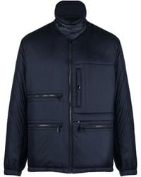 Zadig & Voltaire - Logo-Patch Zip-Up Padded Coat - Lyst