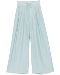 ELEH - Pantalones Anchos Con Cordones - Lyst
