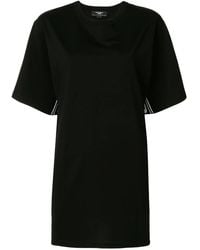 Stella McCartney - Logo-Stripe Oversized T-Shirt - Lyst