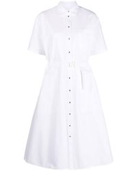 Moncler - Dresses White - Lyst