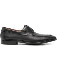 SERGIO MORETTI FIRENZE - Richelieus À Lacets En Cuir À Fini Grainé - Lyst