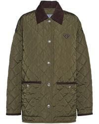 Prada - Light Re-Nylon Quilted Jacket - Lyst