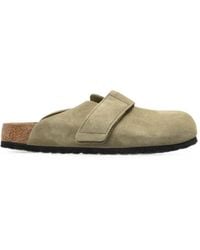 Birkenstock - Loma Touch-Strap Suede Mules - Lyst