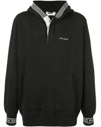 Palace - P-Rib Stripe-Trim Hoodie - Lyst