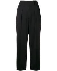 CALVIN KLEIN 205W39NYC Striped Panel Trousers - Black