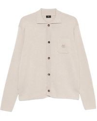 Etro - Logo-Embroidered Button-Up Cardigan - Lyst