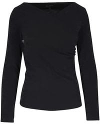 AG Jeans - Alaya Long-Sleeve Knitted Top - Lyst