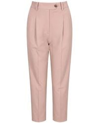 Circolo 1901 - Pleated Tailored Trousers - Lyst