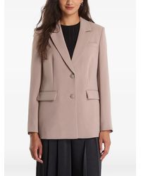 Guess - Notched-Lapels Single-Breasted Blazer - Lyst