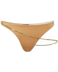 DSquared² - Chain-Link Detailing Bikini Bottom - Lyst